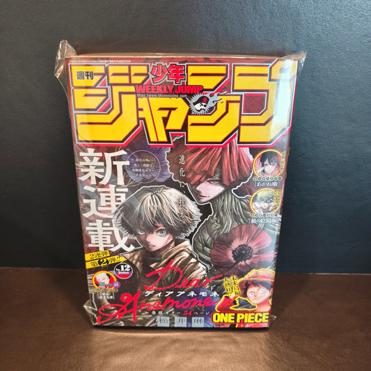 Weekly shonen jump Dear Anemone 12/2024