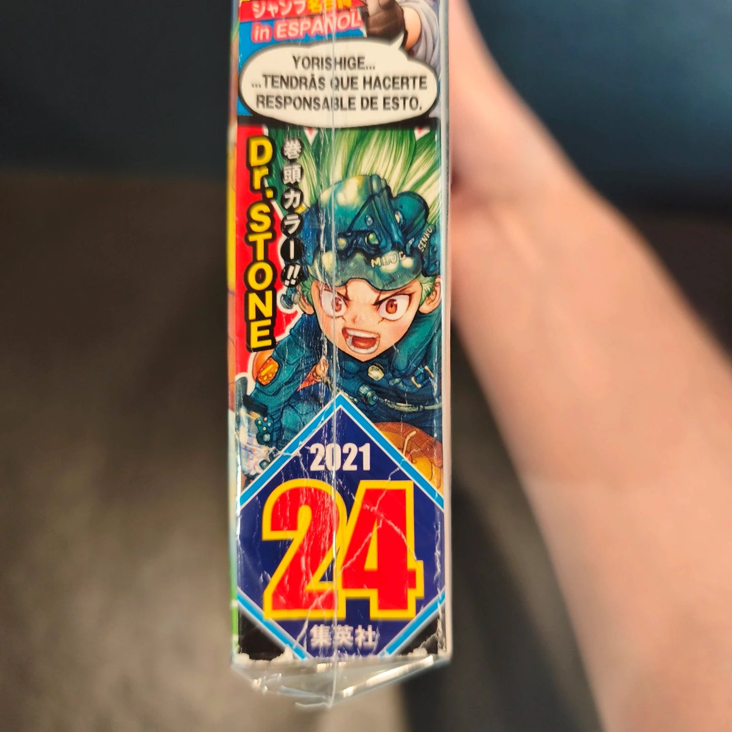 Weekly shonen jump dr stone 24/2021