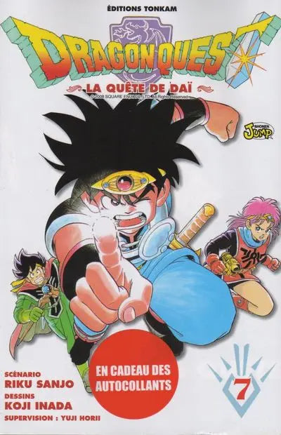 Dragon Quest - La quête de Daï Tome 7 Les sauveurs immortels !!