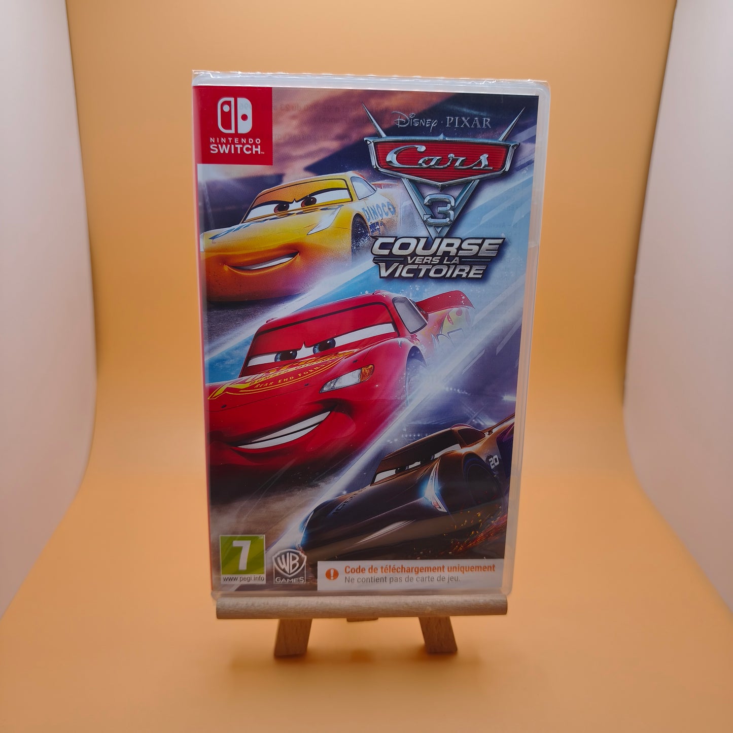 Switch - Jeu Cars 3 course vers la victoire ( code de téléchargement )