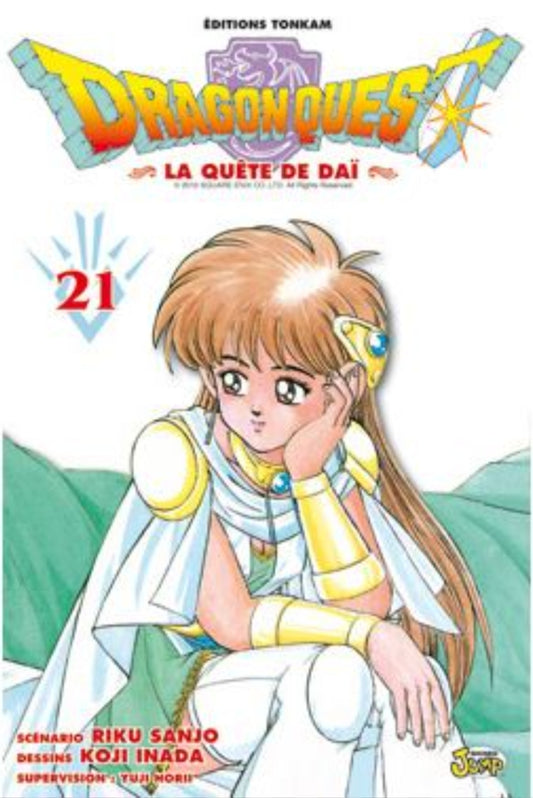 Manga - Dragon quest la quête de Daï - Tome 21