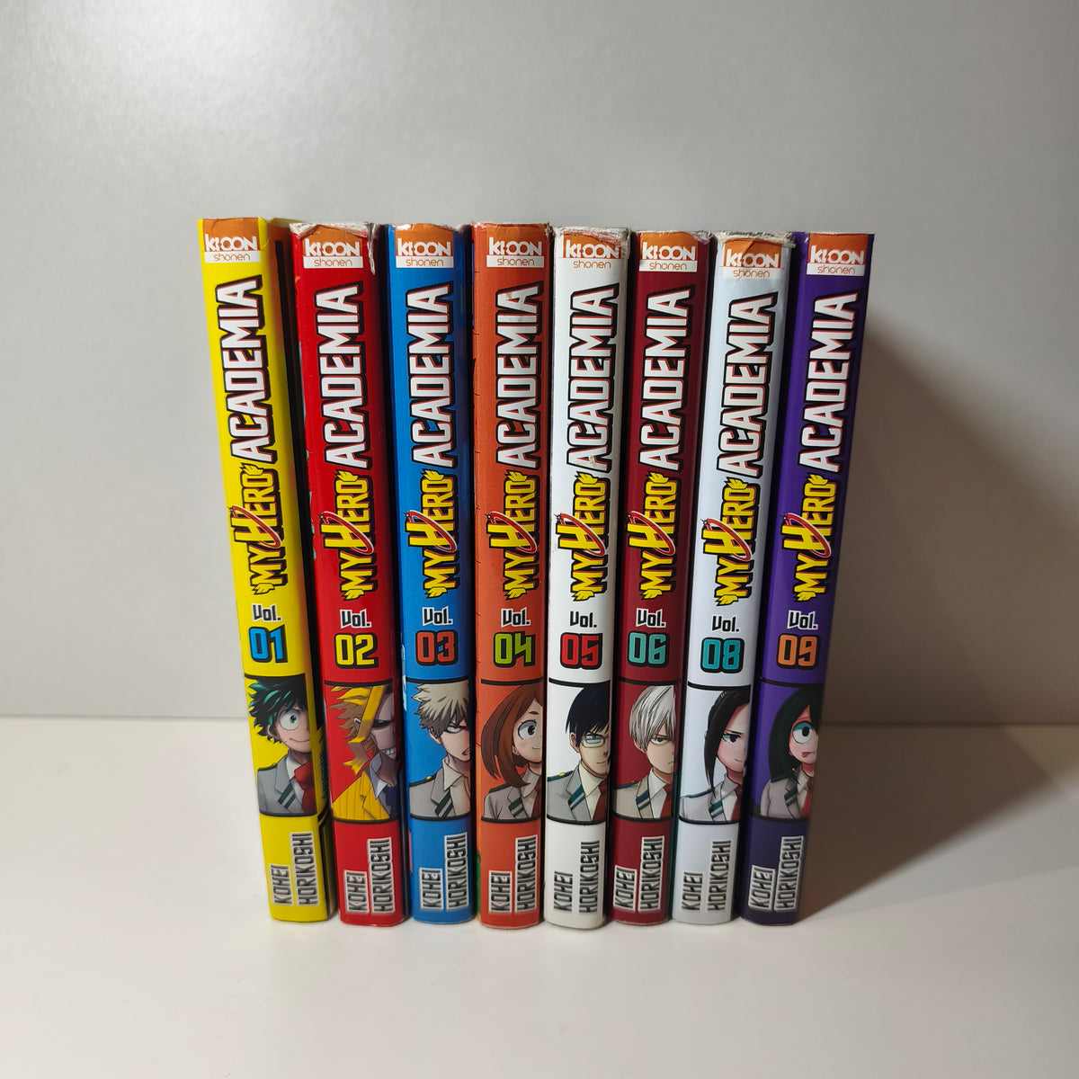 Manga - my héro Academia - Tomes 1 à 6 + 8 et 9