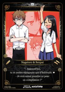 Carte Noeve Grafx - Manga Arrête de me chauffer nagatoro - NG063-NG07