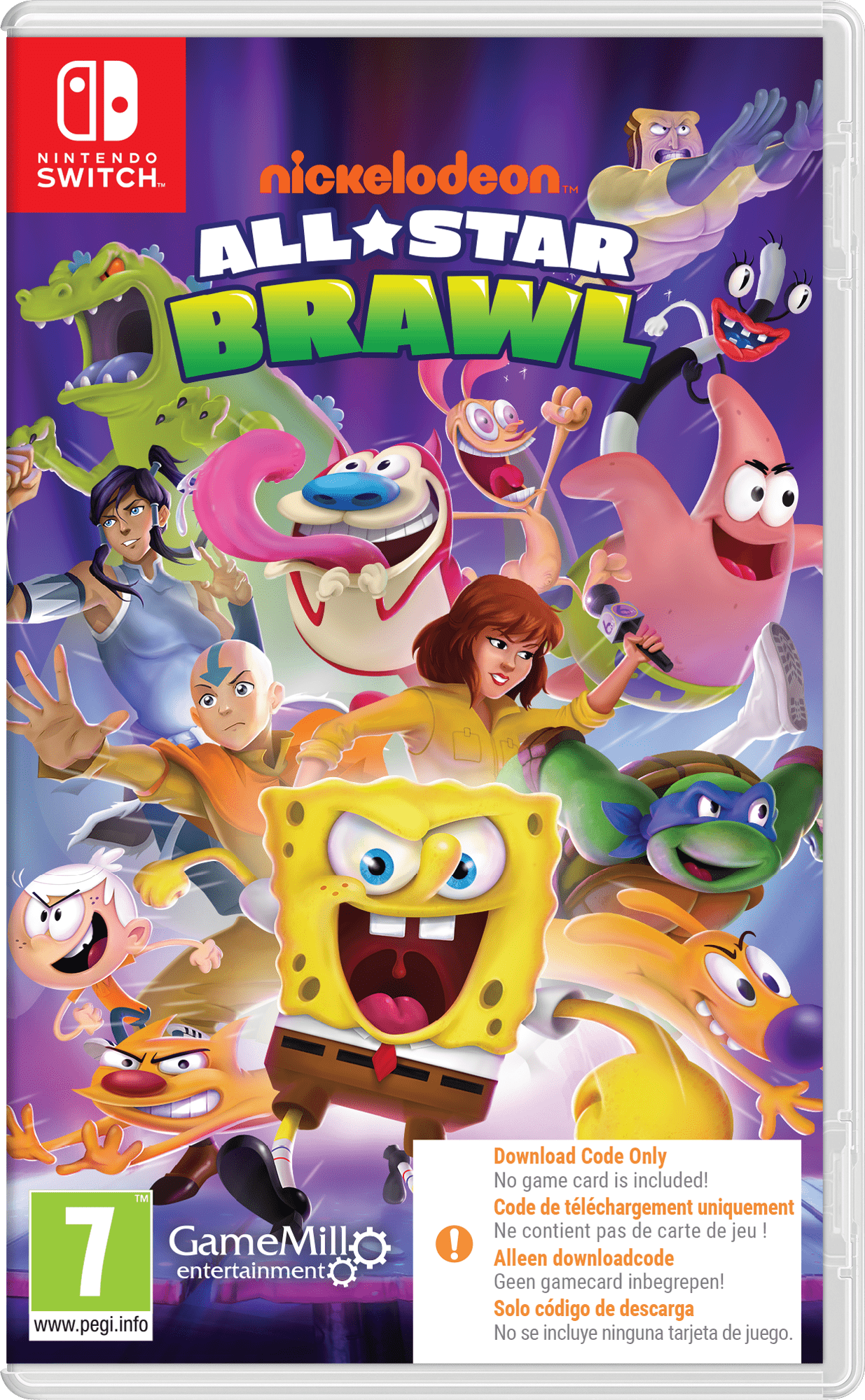 Switch - Jeu All star brawl ( code de téléchargement )