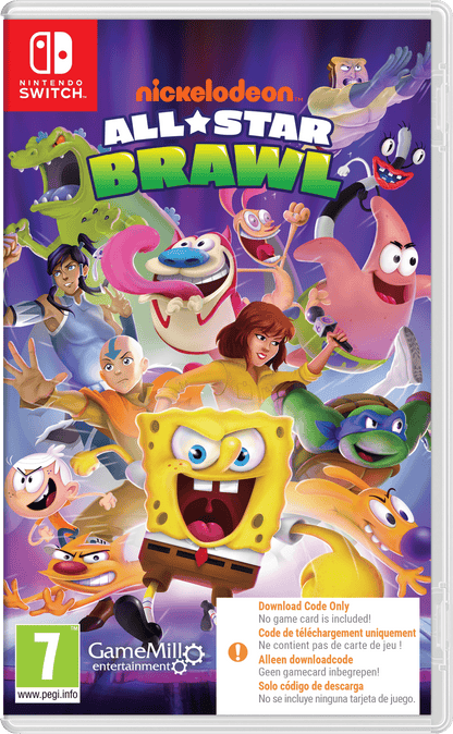 Switch - Jeu All star brawl ( code de téléchargement )