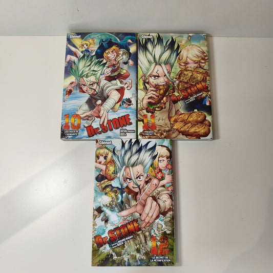 Manga - Dr stone - Tomes 10 à 12