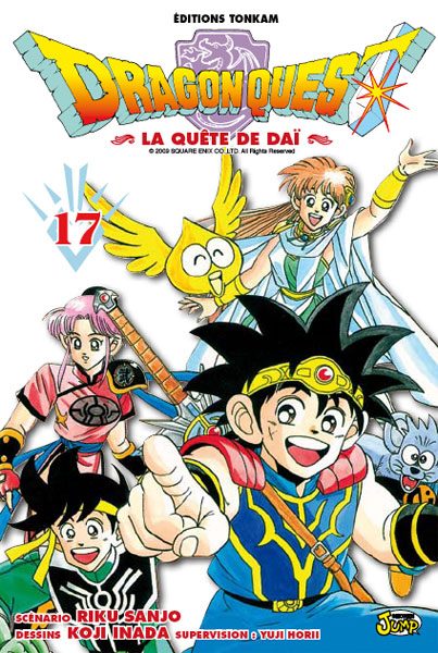 Manga - Dragon quest la quête de Daï - Tome 17