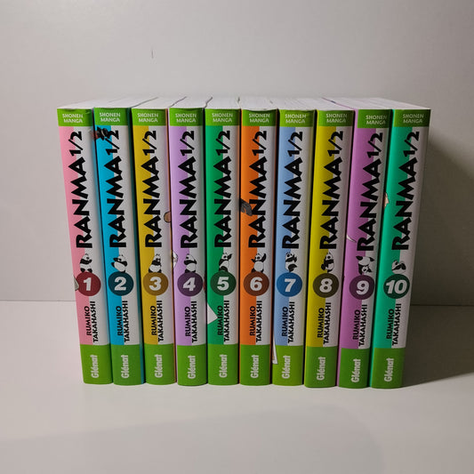 Manga - Ranma 1/2 - Tomes 1 à 10