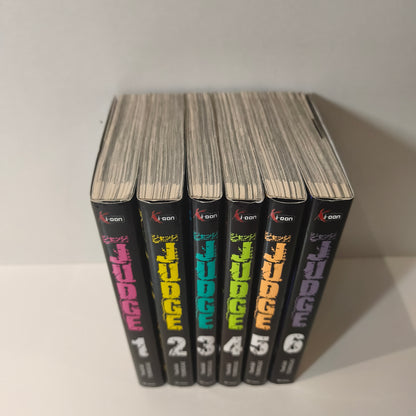 Manga judge - tomes 1 à 6 ( Intégrale )