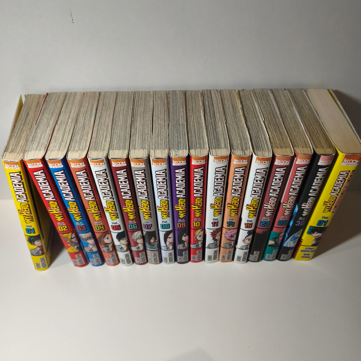 Manga - My héro Academia - 17 volumes