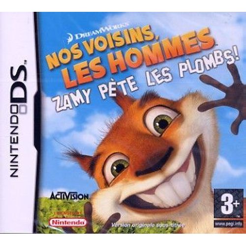 DS - Jeu - Nos voisins les hommes Zamy pète les plombs