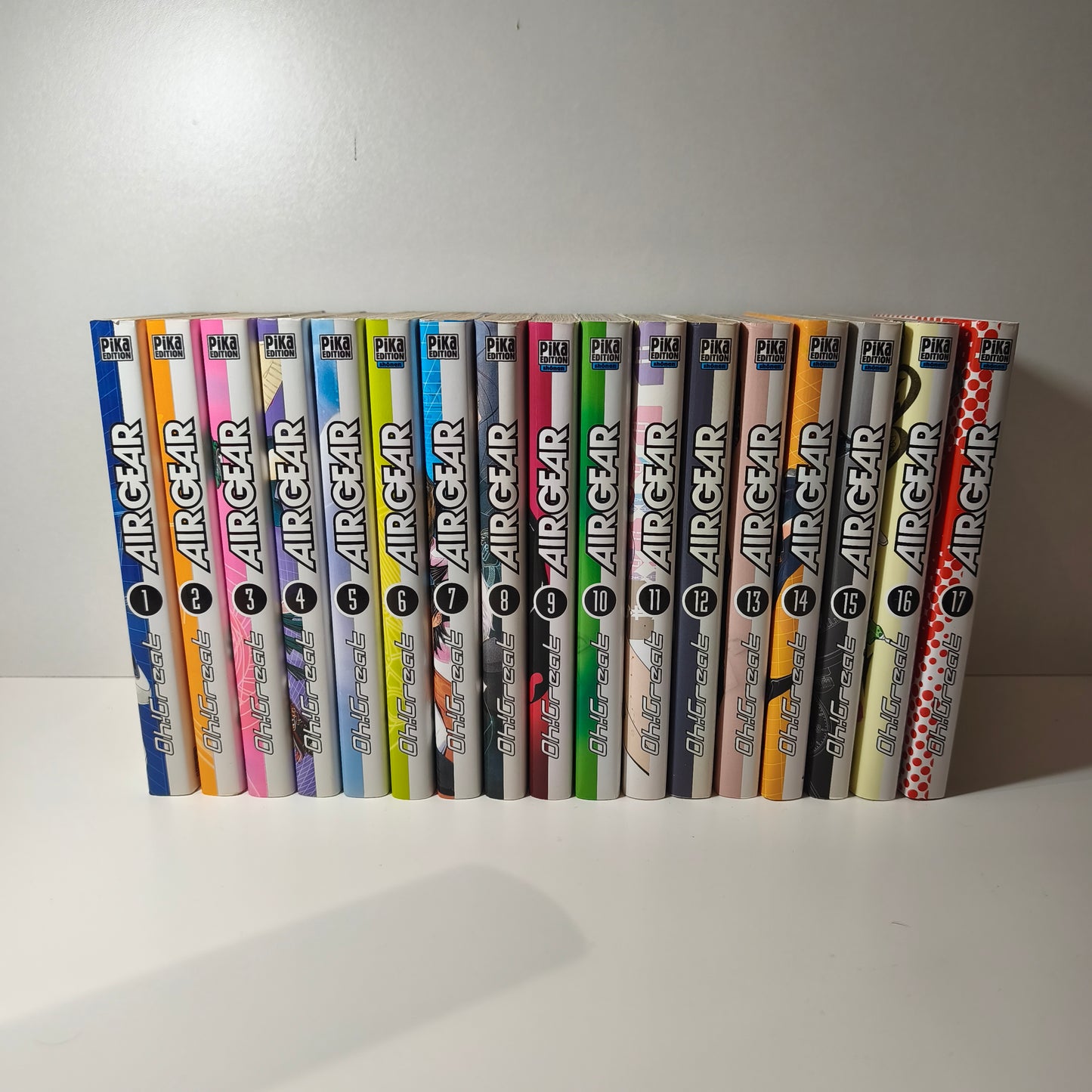 Manga - Air Gear - Tomes 1 à 17