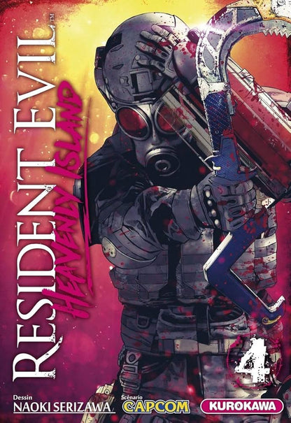 Manga - Résident evil heavenly island - Tome 4