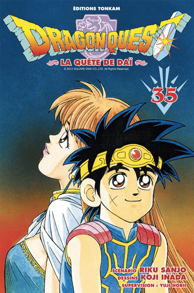 Manga - Dragon quest la quête de Daï - Tome 35