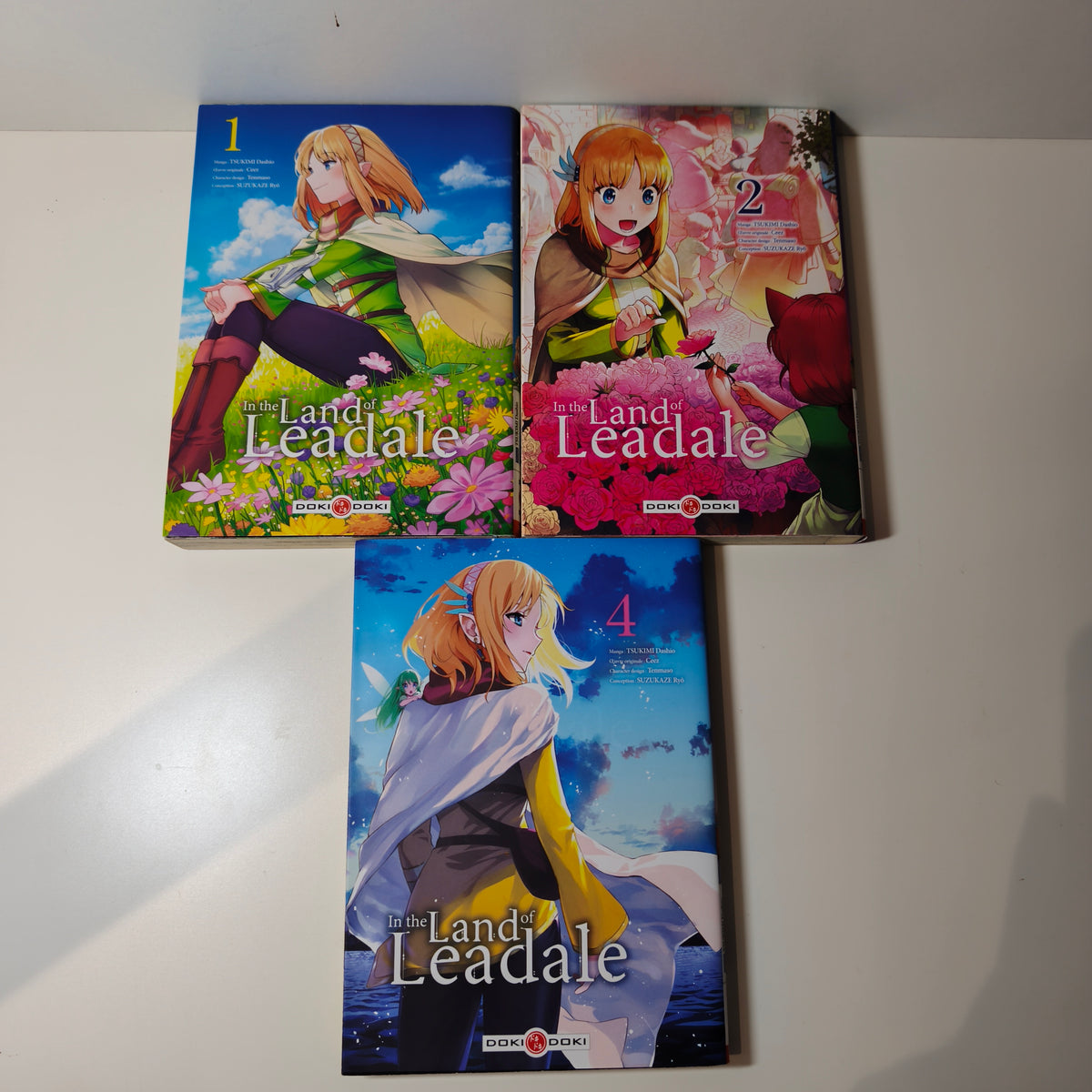 Manga - In the land of leadale - Tomes 1/2 et 4