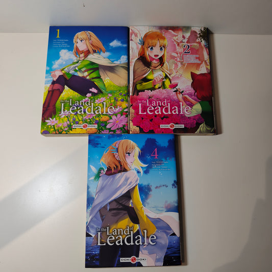 Manga - In the land of leadale - Tomes 1/2 et 4