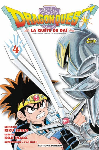 Manga - Dragon quest la quête de Daï - Tome 4
