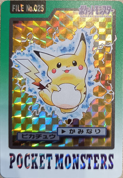 Carte Pokémon prism - Pikachu - Pocket Monsters
