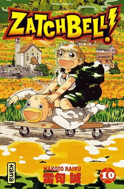 Manga - Zatchbell - Tome 10