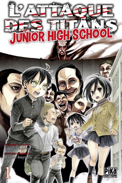 Manga - l'attaque des titans junior high school - Tome 1