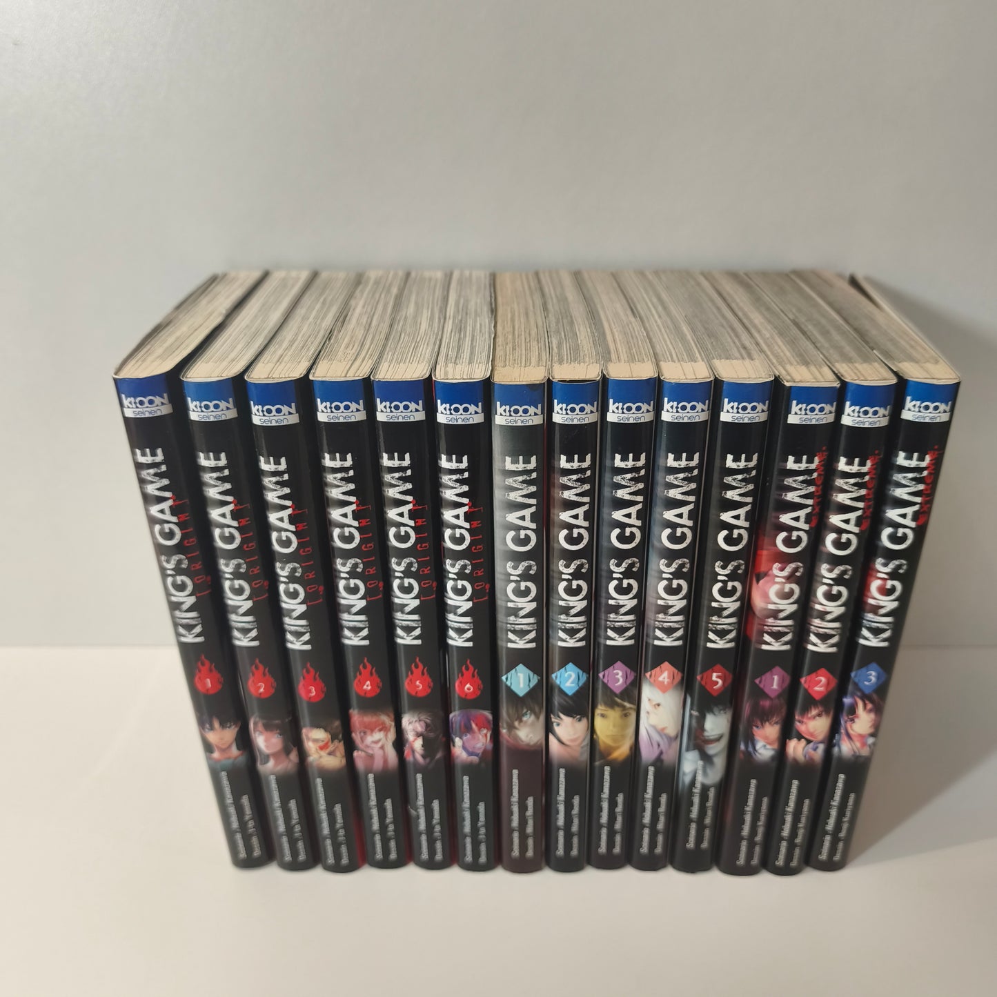 Manga king's game - 14 volumes