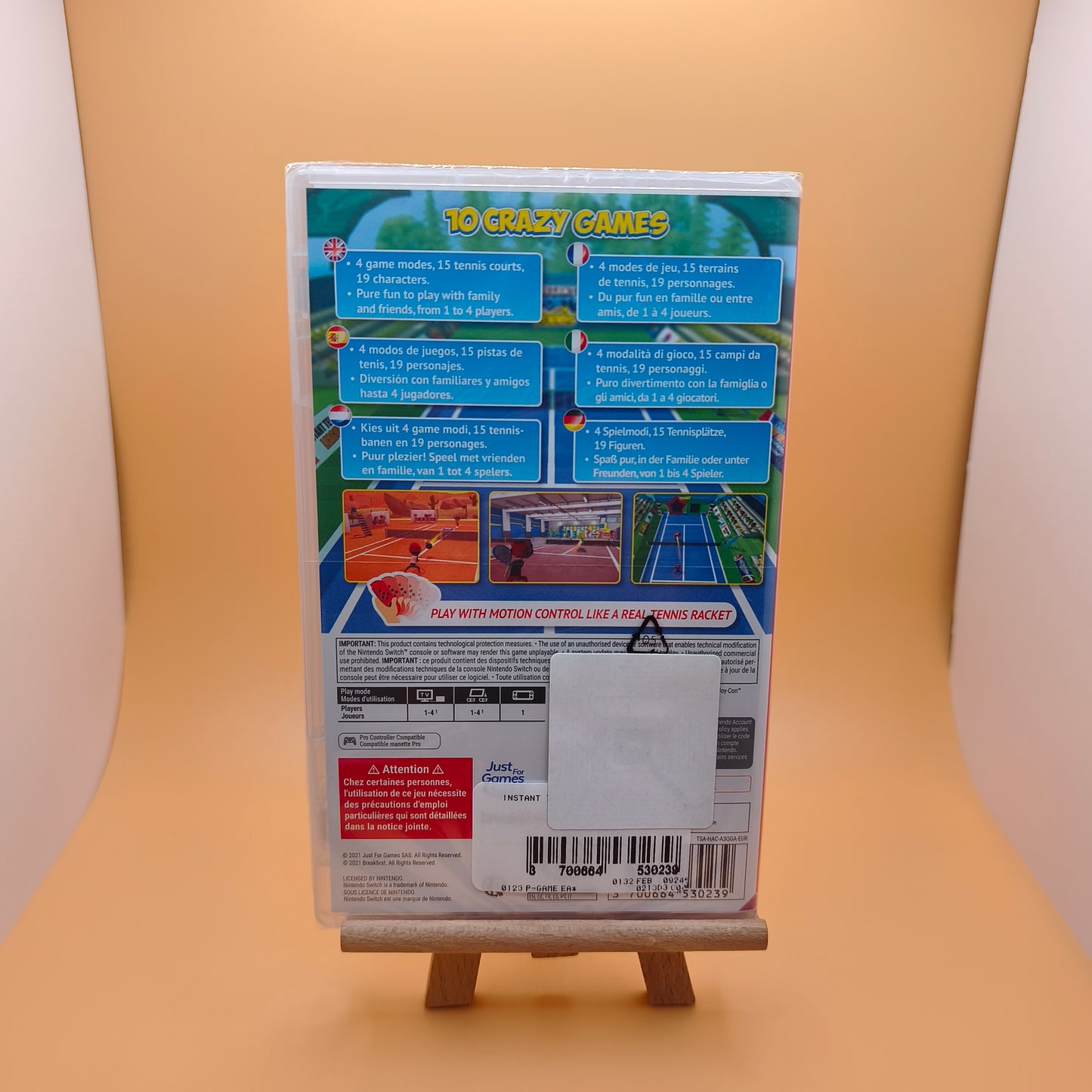 Switch - Jeu Instant sport Tennis ( code de téléchargement )