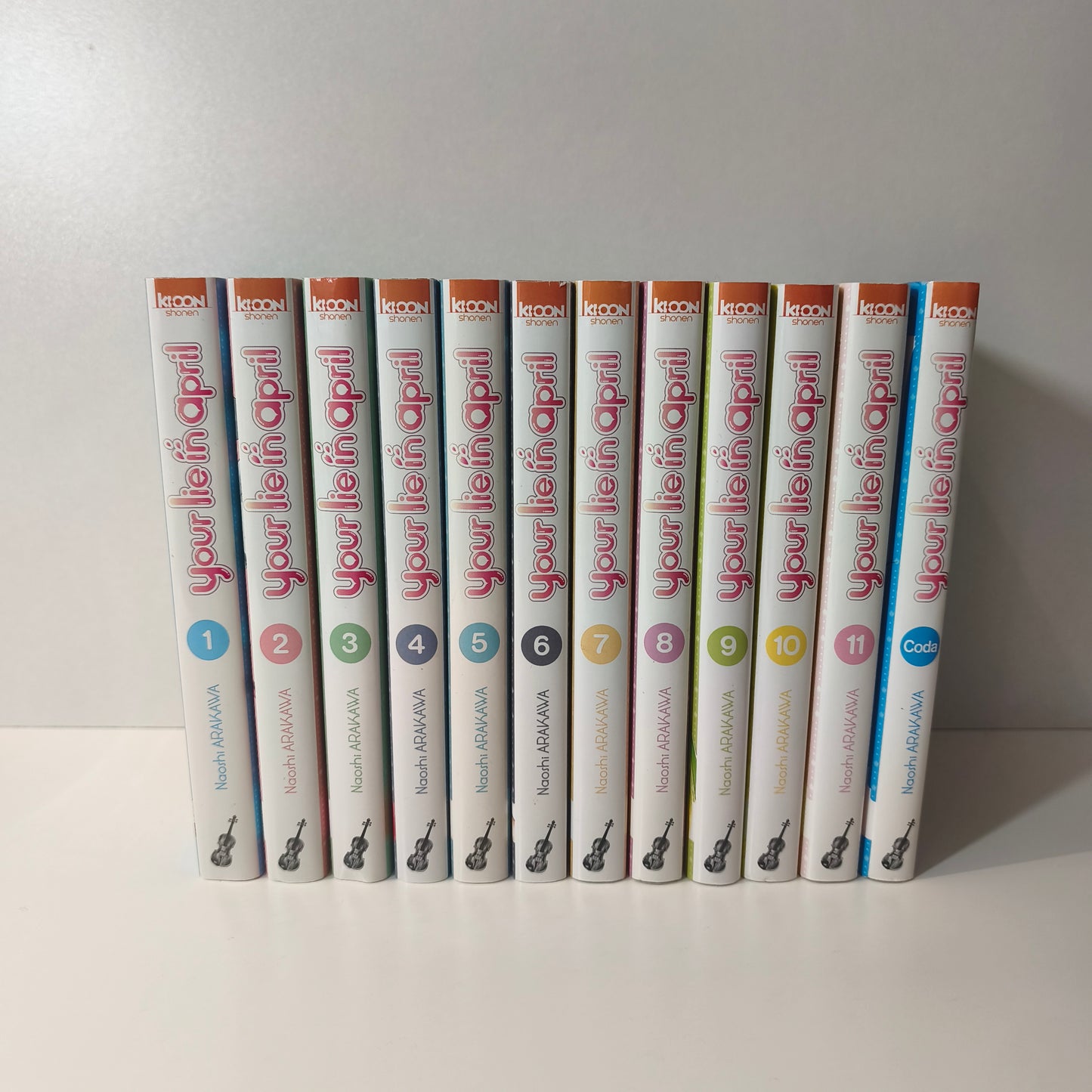 Manga your lie in april - Tomes 1 à 11 ( intégrale ) + coda