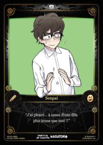 Carte Noeve Grafx - Manga arrête de me chauffer nagatoro - NG019-NG02