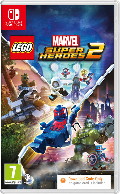 Switch - Jeu Lego Marvel super heroes 2 ( code de téléchargement )