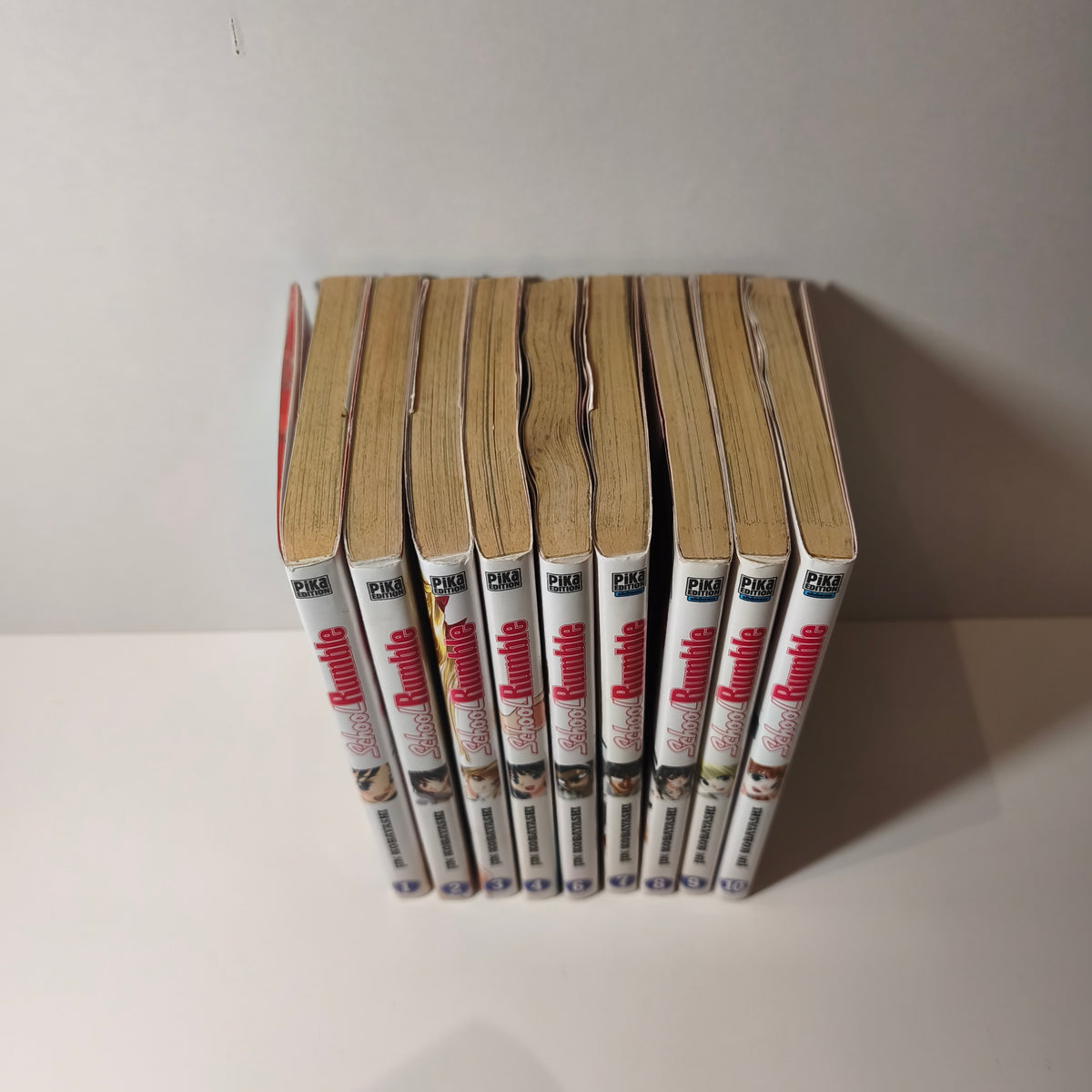 Manga - school rumble - Tomes 1 à 10 sans le 5