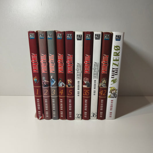 Manga - Fairytail - 10 volumes
