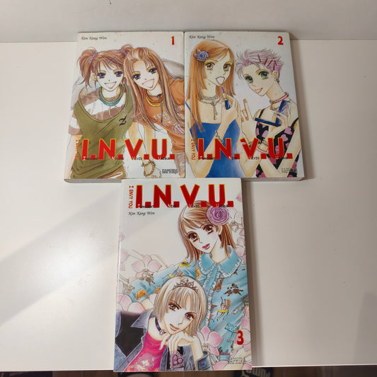 Manga - I.N.V.U. - Tomes 1 à 3
