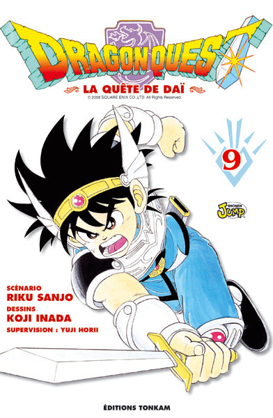 Manga - Dragon quest la quête de Daï - Tome 9