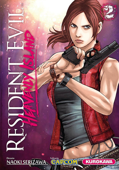 Manga - Résident evil heavenly island - Tome 2
