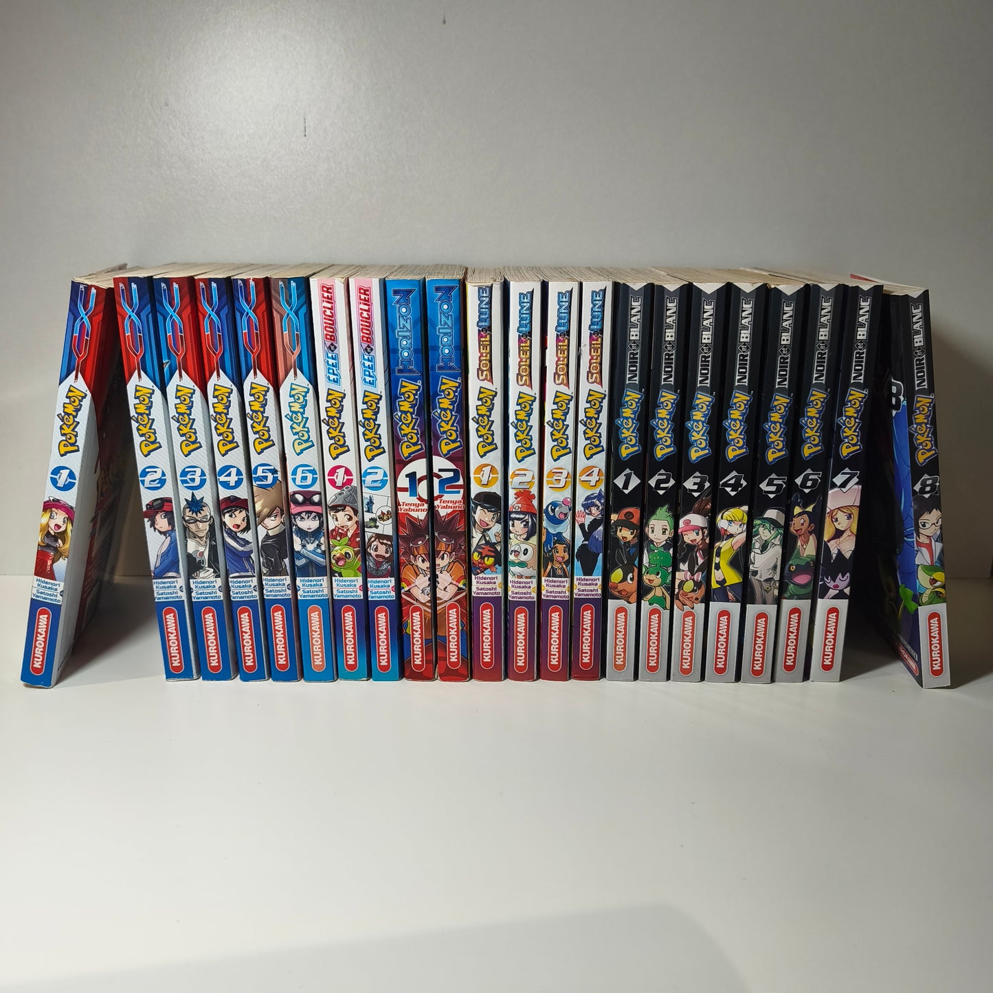 Manga - Pokémon - 22 volumes