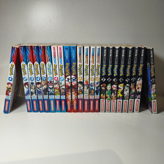 Manga - Pokémon - 22 volumes
