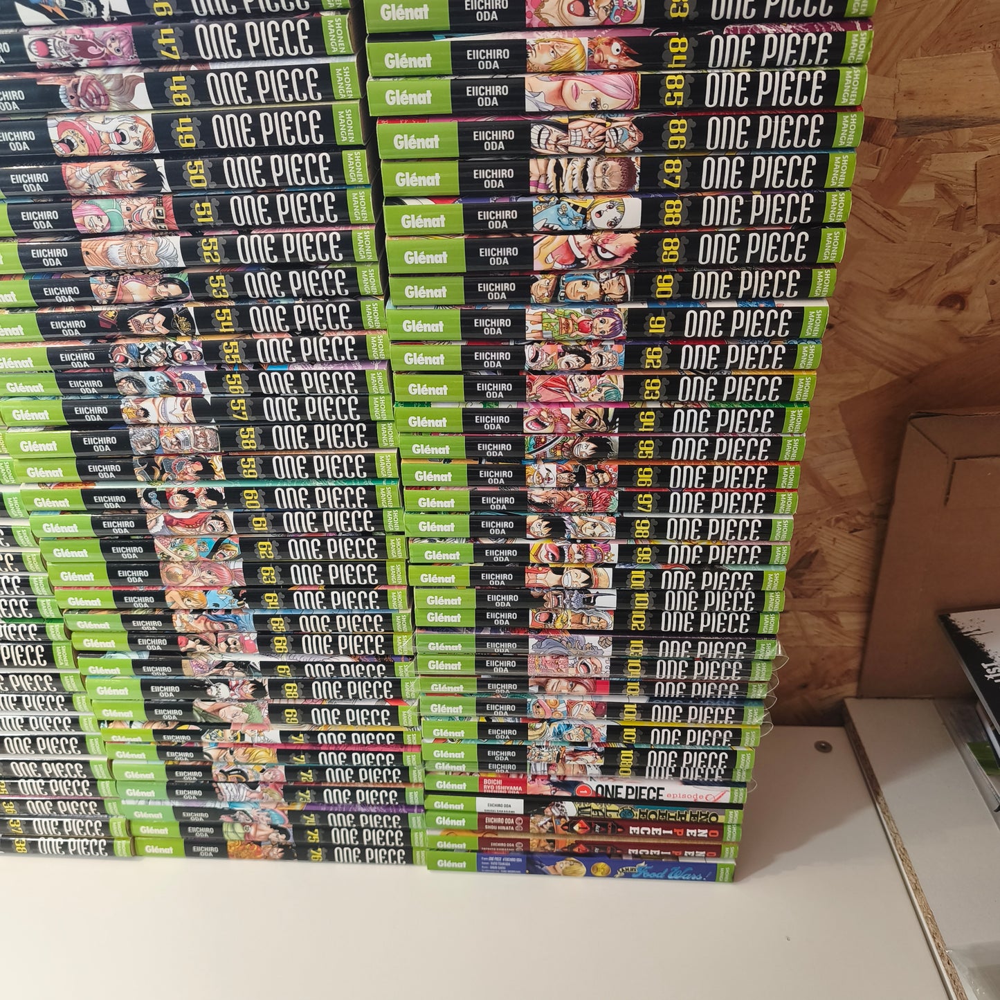 Manga One piece - Tomes 1 à 109 + 5 Hors série
