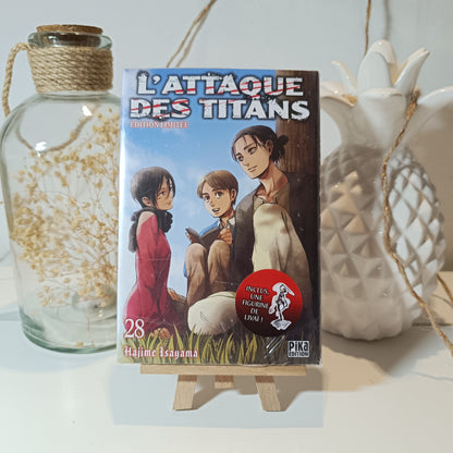 Manga - L'Attaque des Titans - Tome 28 Collector