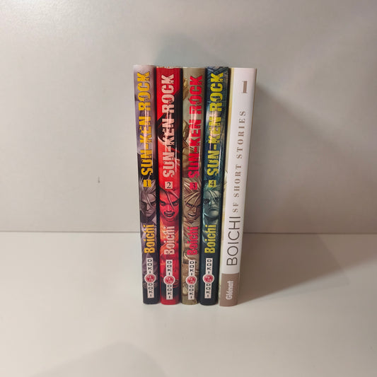 Manga - sun ken rock - Tomes 1 à 4 + 1 hors série boichi