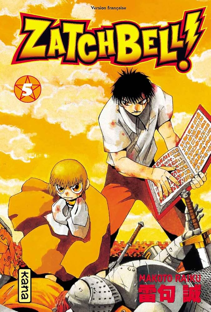 Manga - Zatchbell - Tome 5