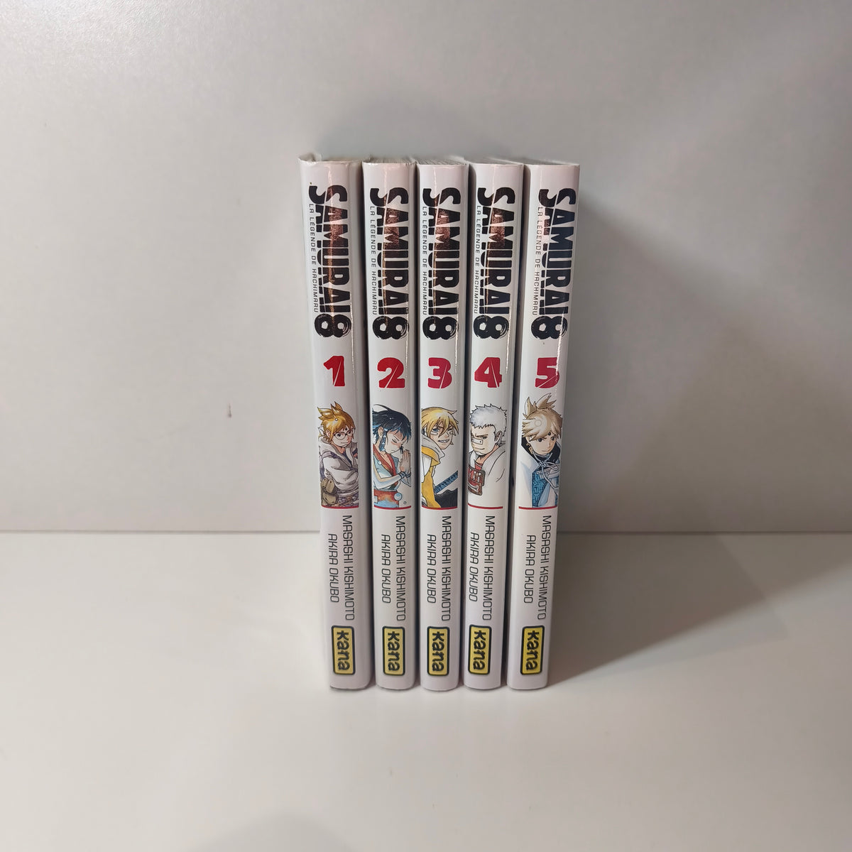 Manga - Samurai 8 - Tomes 1 à 5 Intégrale