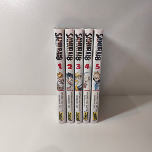 Manga - Samurai 8 - Tomes 1 à 5 Intégrale