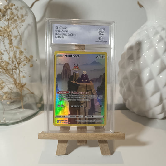 Pokémon - Carte Hoothoot Astres radieux - Collectaura 9.5 ( Mint+ )