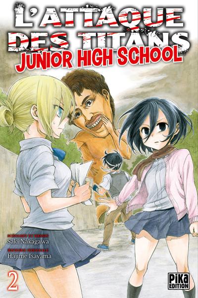 Manga - l'attaque des titans junior high school - Tome 2