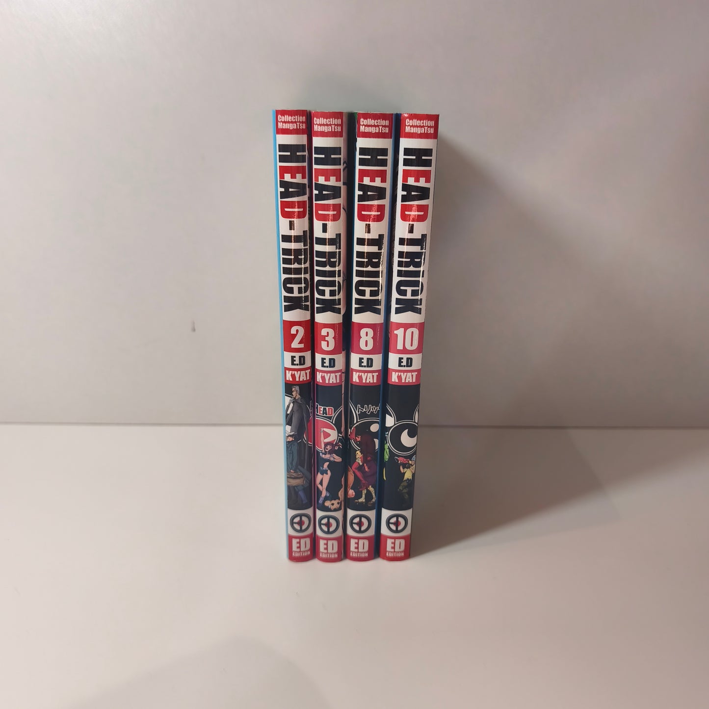 Manga - Head Trick - Tomes 2/3/8 et 10