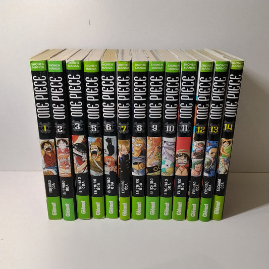 Manga - one piece - Tomes 1 à 14