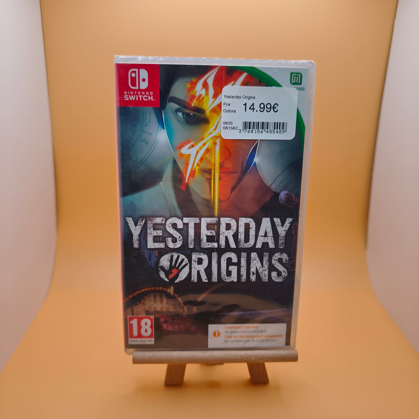 Switch - Jeu Yesterday origins ( code de téléchargement )