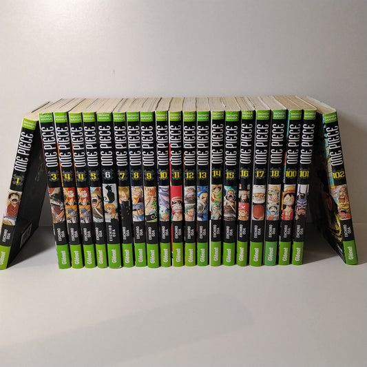 Manga - one piece - 21 volumes