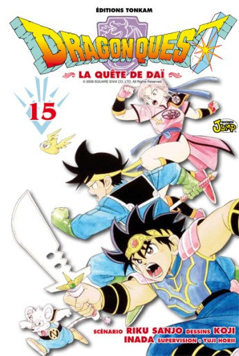 Manga - Dragon quest la quête de Daï - Tome 15