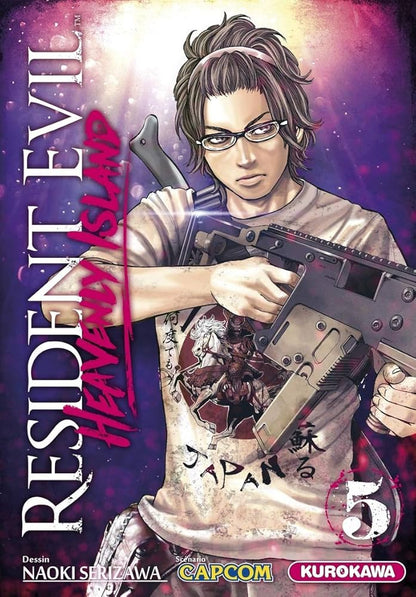 Manga - Résident evil heavenly island - Tome 5